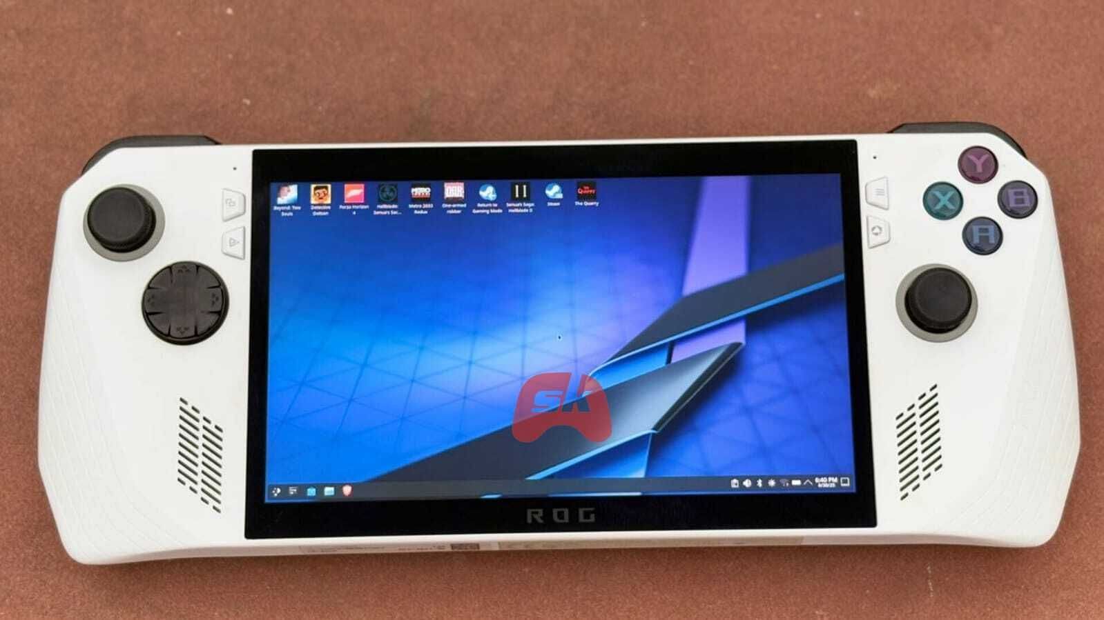 SteamOS is a Linux-based operating system, which can be overwhelming for newcomers (Image captured by author || ROG and Steam)
